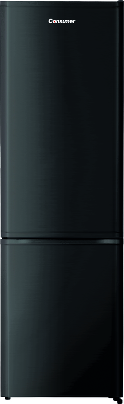 Heladera Doble Puerta Combi 350L negra